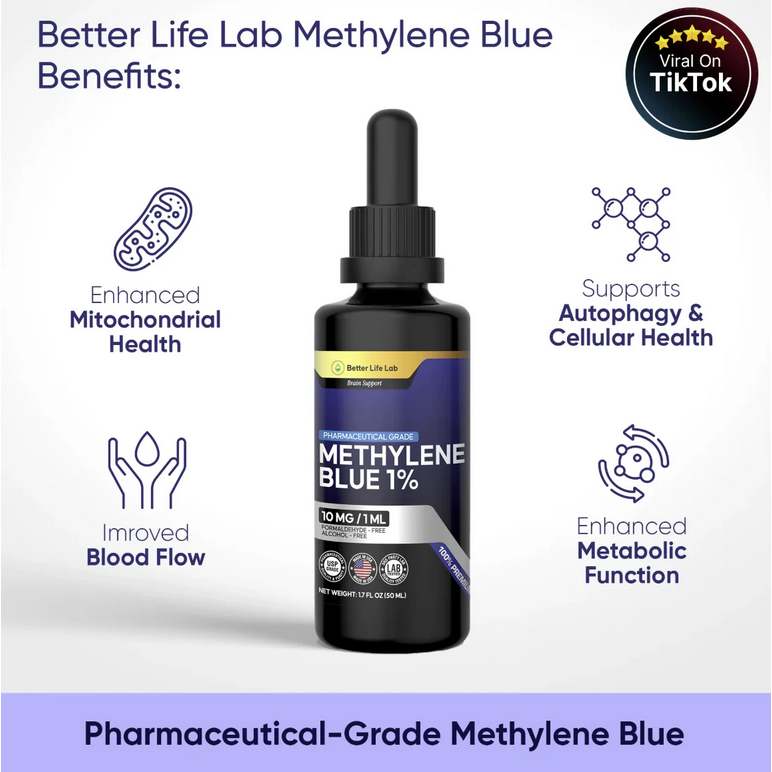 Pharma-Grade Methylene Blue Supplement