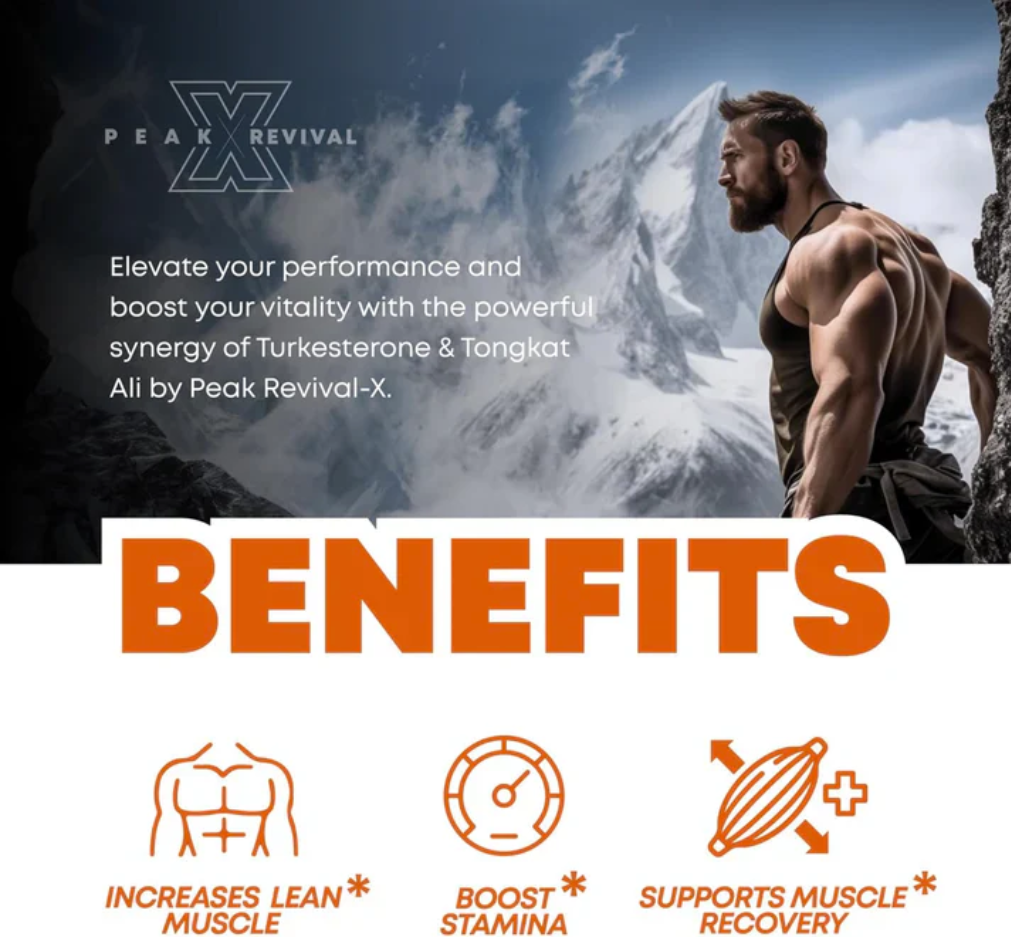 Benefits of Turkesterone and Tongkat Ali capsules – increases lean muscle, boosts stamina, supports faster muscle recovery