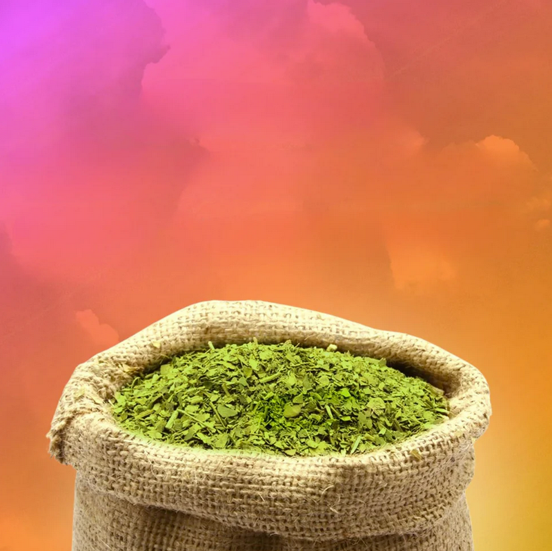 Premium unsmoked Yerba Mate leaves sourced from South America – natural caffeine and antioxidants for energy and clarity