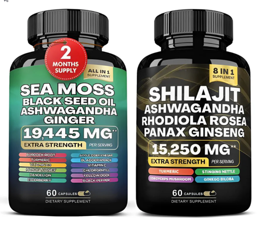Shilajit & Sea Moss Bundle