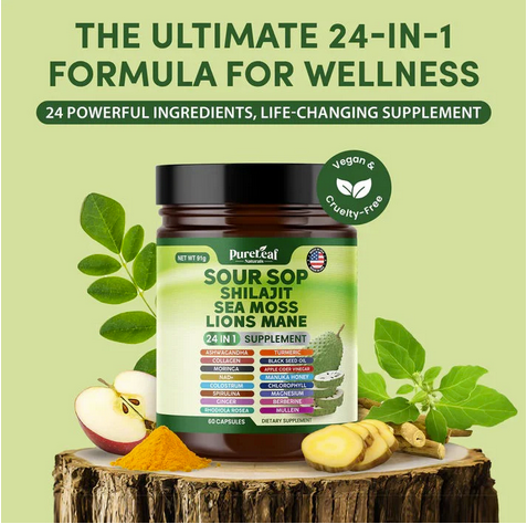 SourSop - 24 in 1 Natural Wellness Supplement