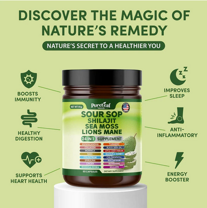 SourSop - 24 in 1 Natural Wellness Supplement