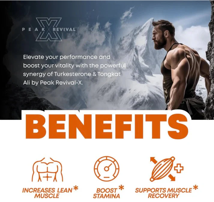 Turkesterone & Tongkat Ali - Testosterone Capsules
