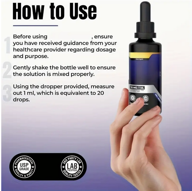Daily methylene blue brain supplement for focus, productivity, and mental performance