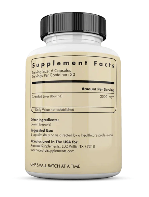 Beef Liver Capsules