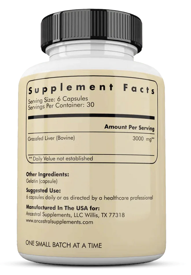 Beef Liver Capsules