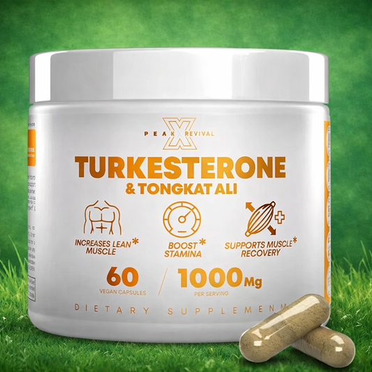 Turkesterone & Tongkat Ali Capsules for General Daily Use