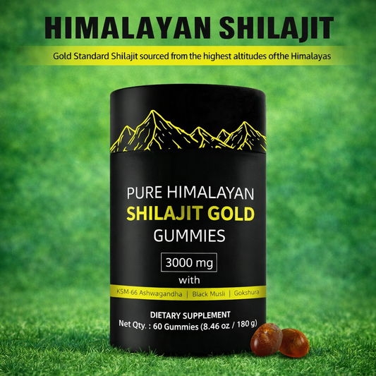 Pure Himalayan Shilajit Gummies for General Daily Use