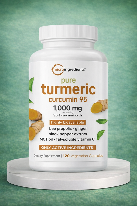 My Nature Glow Turmeric Curcumin Capsules for General Daily Use