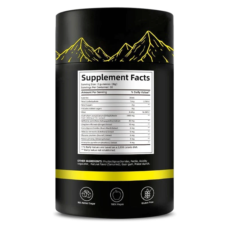 Pure Himalayan Shilajit Gummies