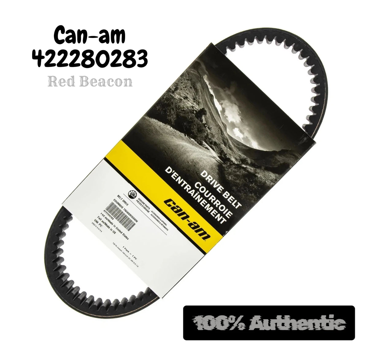 BRAND NEW!!! Can-Am Performance Drive Belt 283 (#422280283)