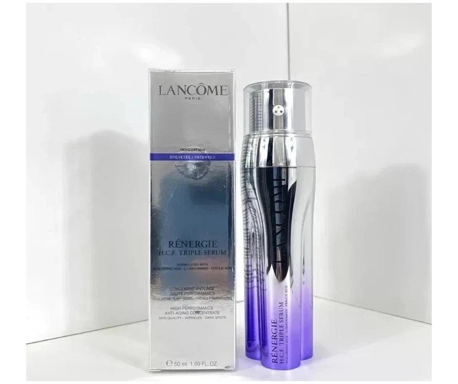 Share Lancome Renergie H.C.F Triple Serum ANTI-AGING 1.7oz /50mL FULL SZ SEAL BOX