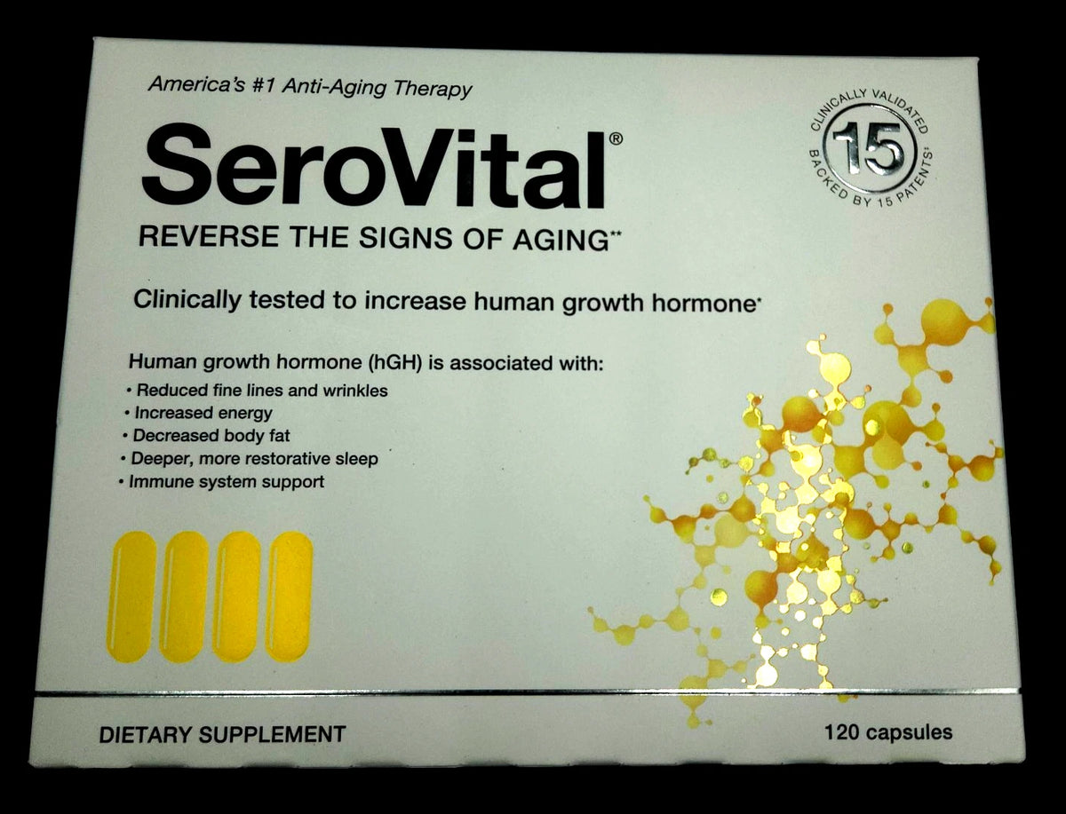 SeroVital Reverse The Signs of Aging Dietary Supplement - 120 Capsules