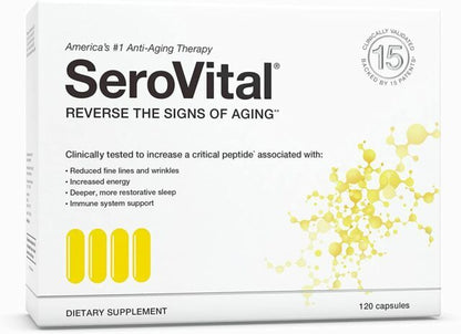 SeroVital Reverse The Signs of Aging Dietary Supplement - 120 Capsules